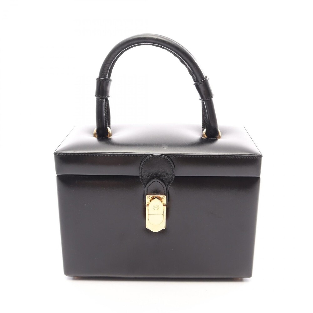 Loewe Anagram Handbag Leather Black #336084L51B